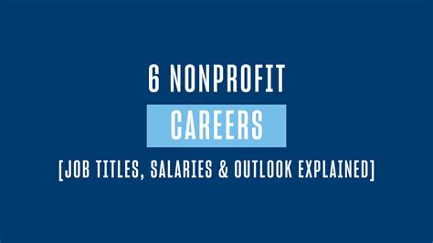 nonprofit job titles